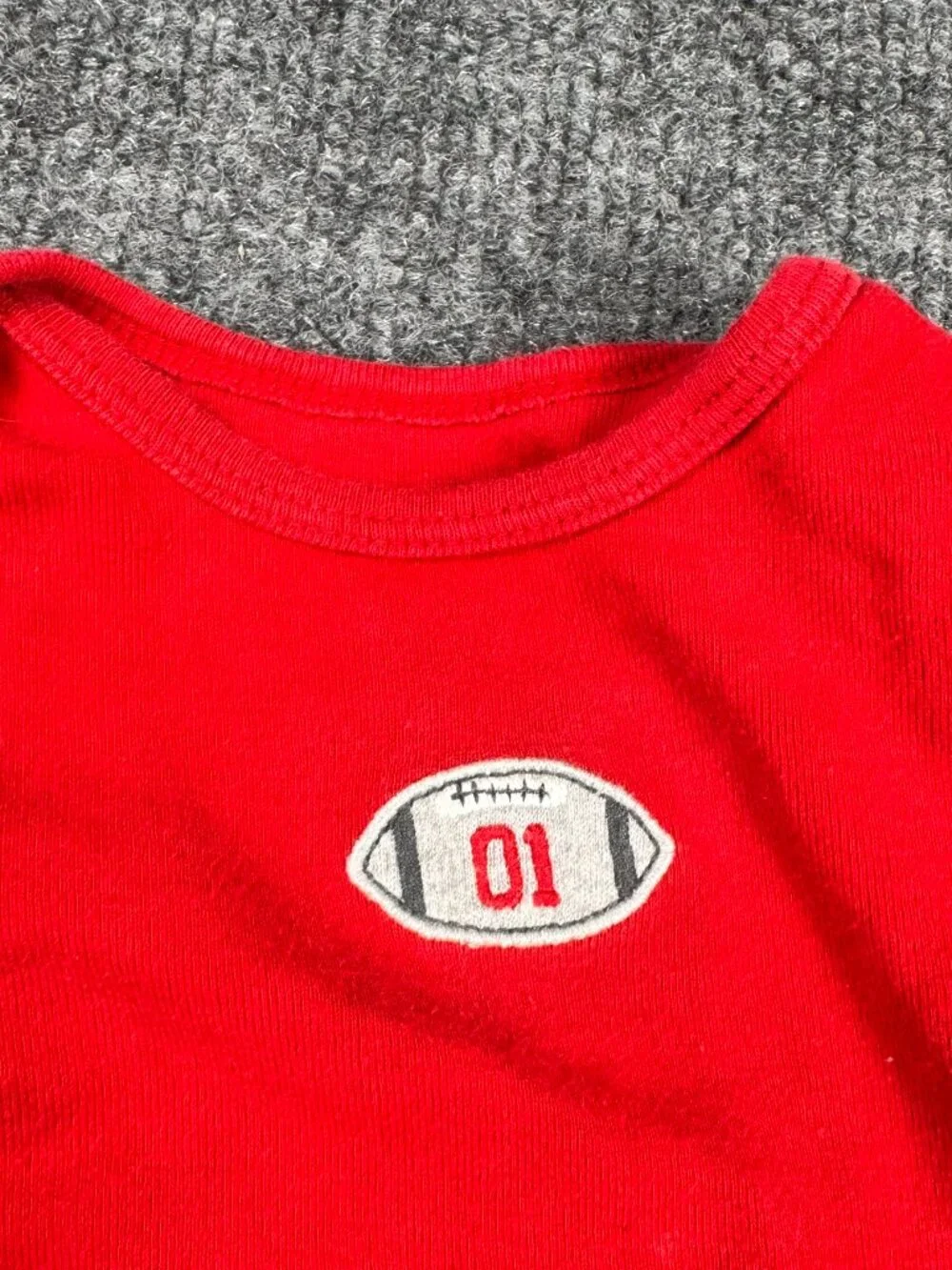 Carter's Baby Boy Red Football 